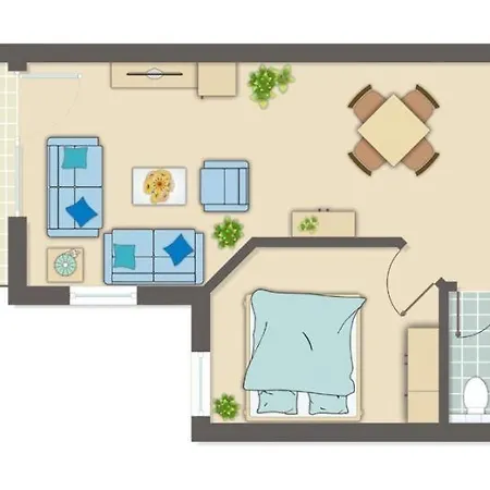شقة Yachthafenresidenz-wohnung-5303-815 *