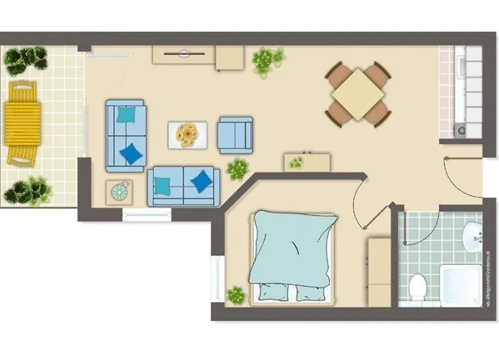 شقة Yachthafenresidenz-wohnung-5303-815 *